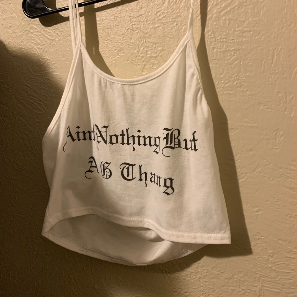 Ain’t nothing but a G thing halter top